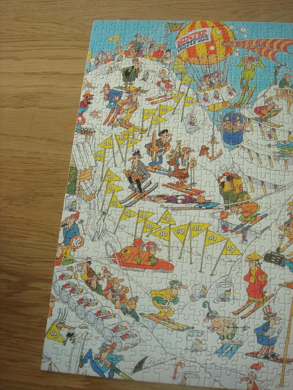 Te koop Complete Jan van Haasteren puzzel Intertoys 40 jaar