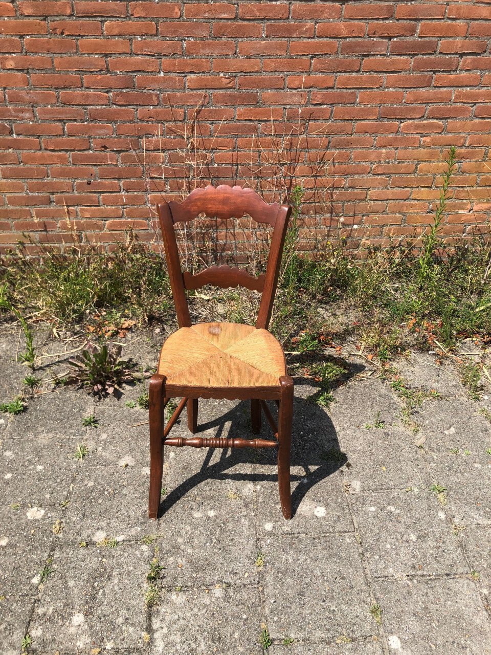 Boeren eettafel stoel.
