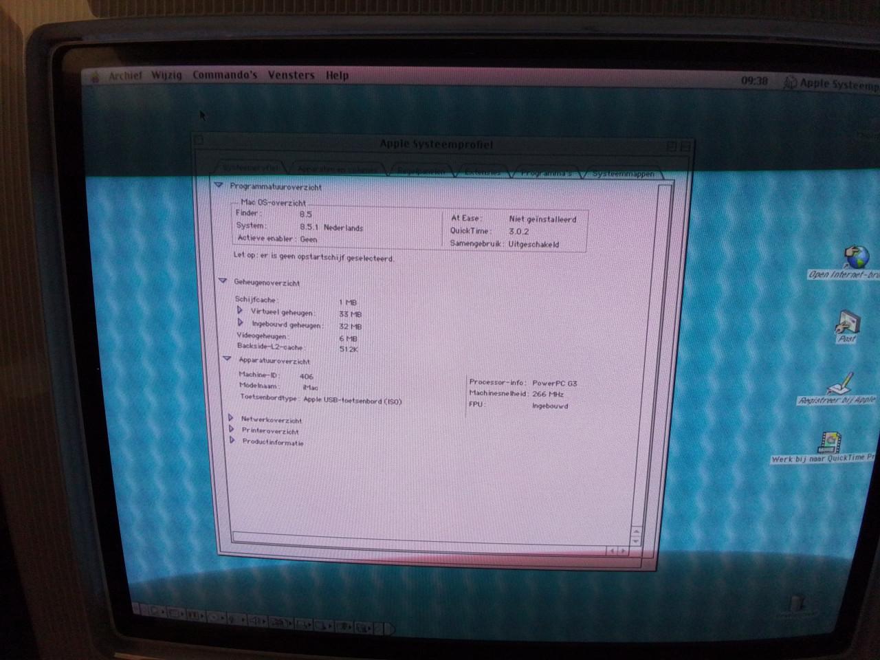 IMac OS computer vintage computer
