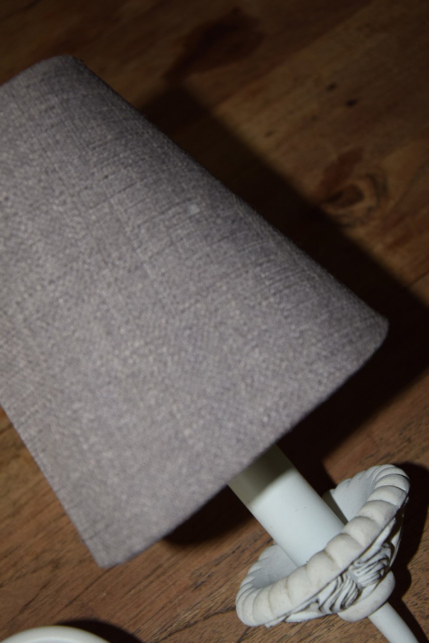 Wandlamp  Beige wit Brocante stijl