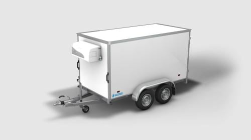 Koel aanhanger tandemas huren Middelburg