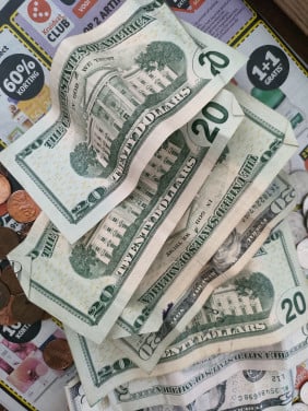 Amerikaanse dollars en munten