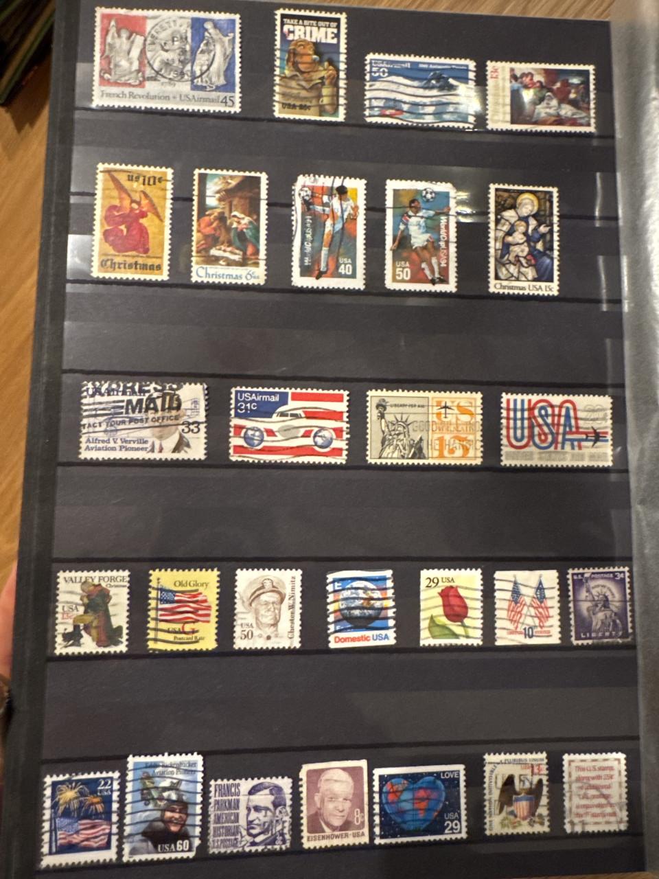 Complete postzegelverzameling – 4 albums