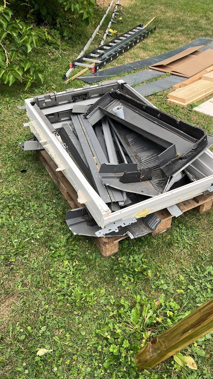 Velux dak ramen gereserveerd