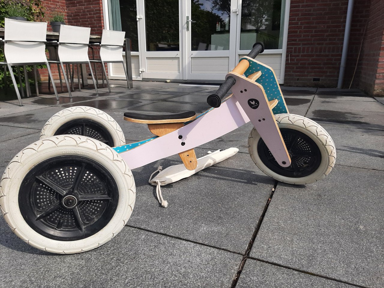 Wishbone bike 3-in-1 loopfiets