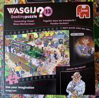Wasgij 🧩: Woon-werkverkeer!