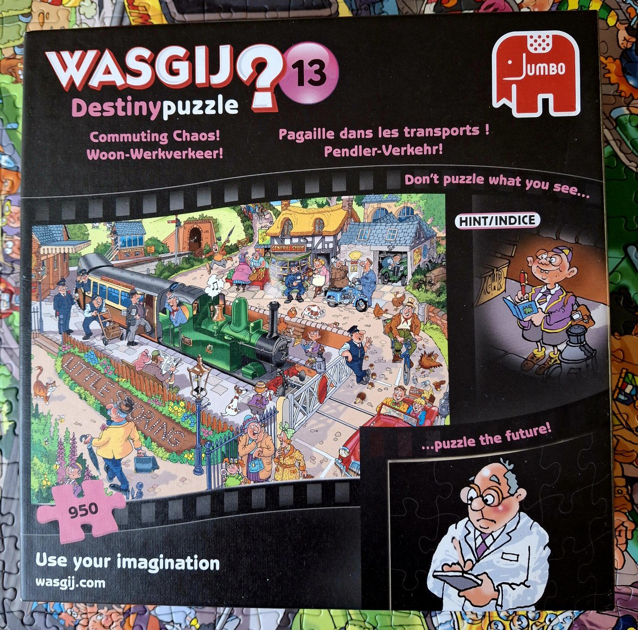 Wasgij 🧩: Woon-werkverkeer!