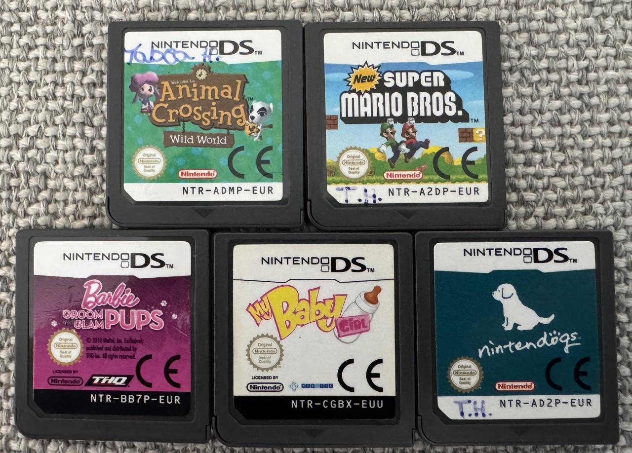Nintendo DS Lite USG-001 | 5 games | Nette staat