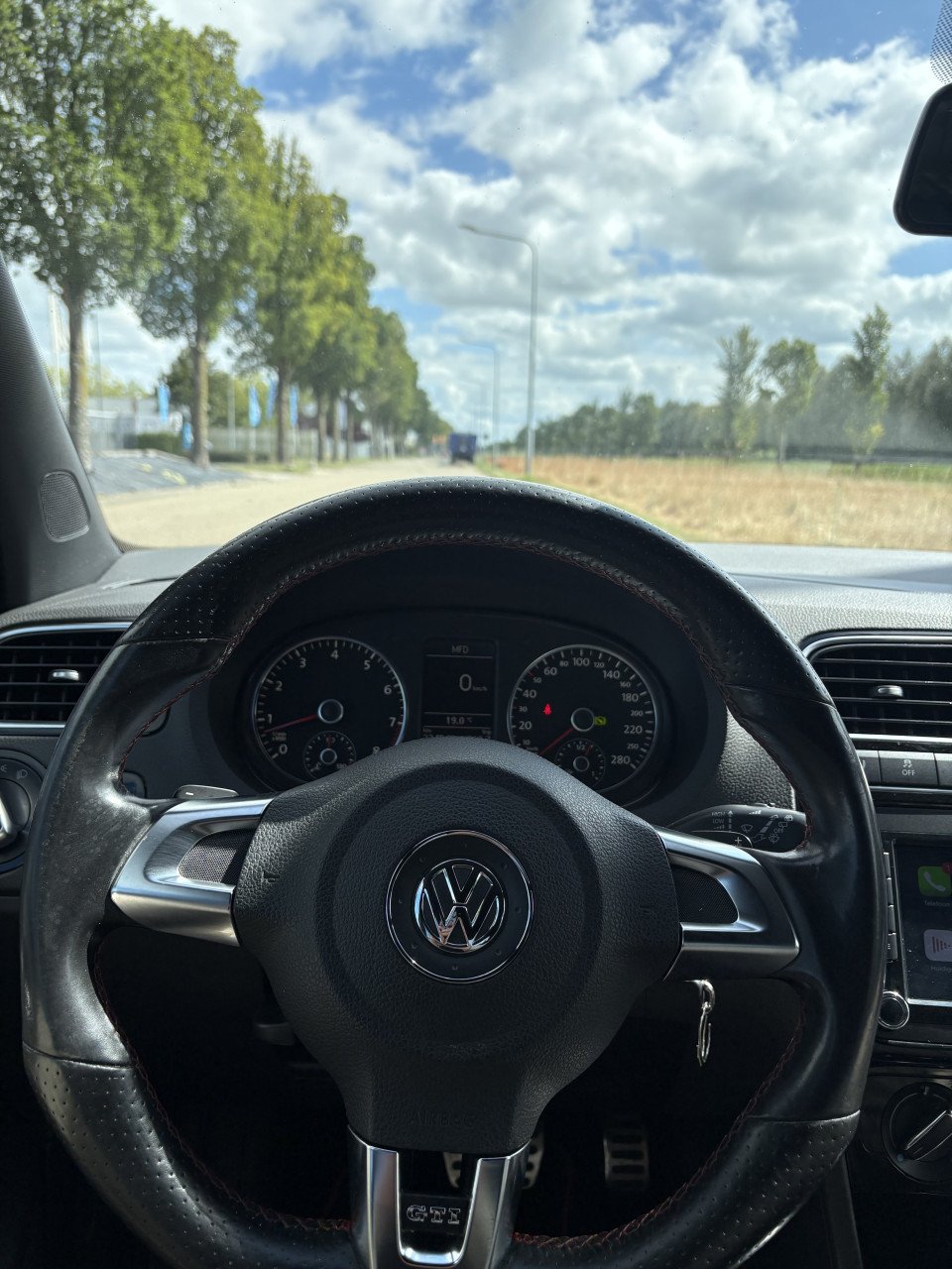 Volkswagen Polo 1.4 TSI 132KW DSG 2011 Zwart