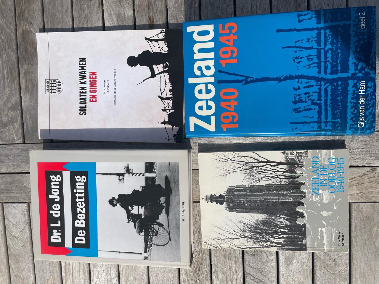 Te koop diverse zeeuwse boeken