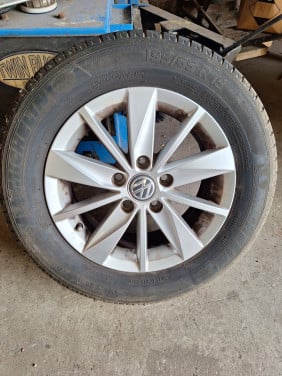 4 origineel Volkswagen lichtmetalen velgen