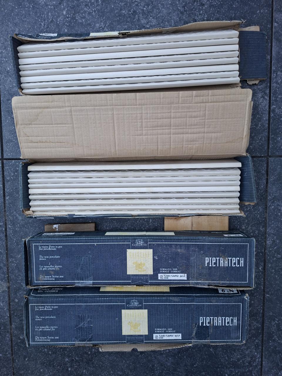 Yvoristone Satinata keramische plint - 7,2x59 cm