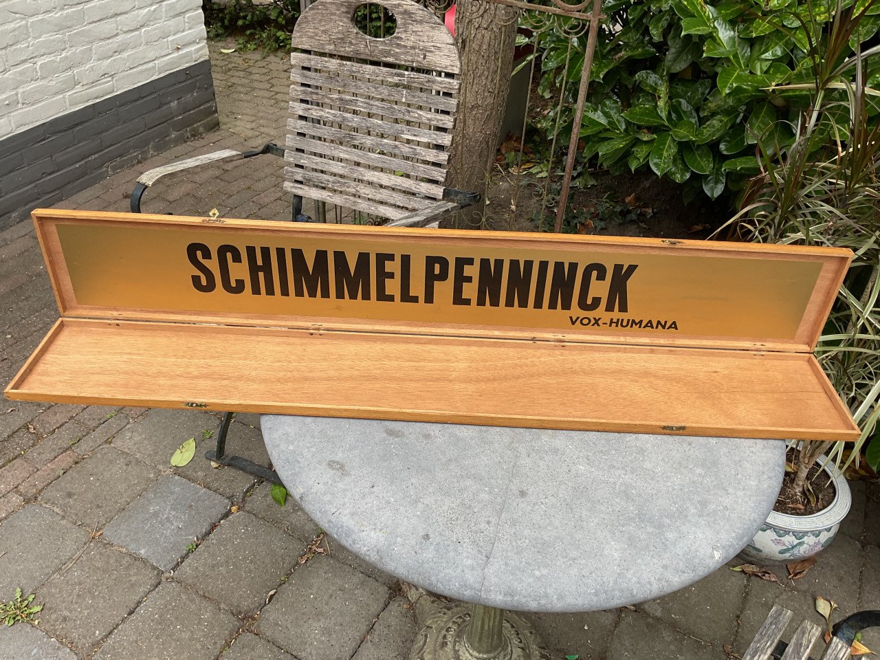 Houten kist Schimmelpenninck