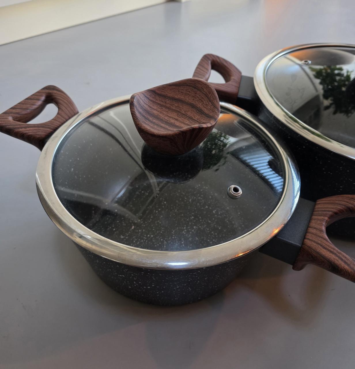 Kookpannen Ëdënberg 21 en 25cm