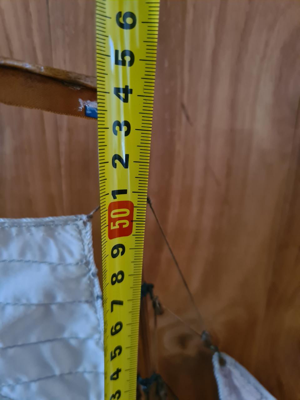 Prachtig houten scheepsmodel van een Hoogaars