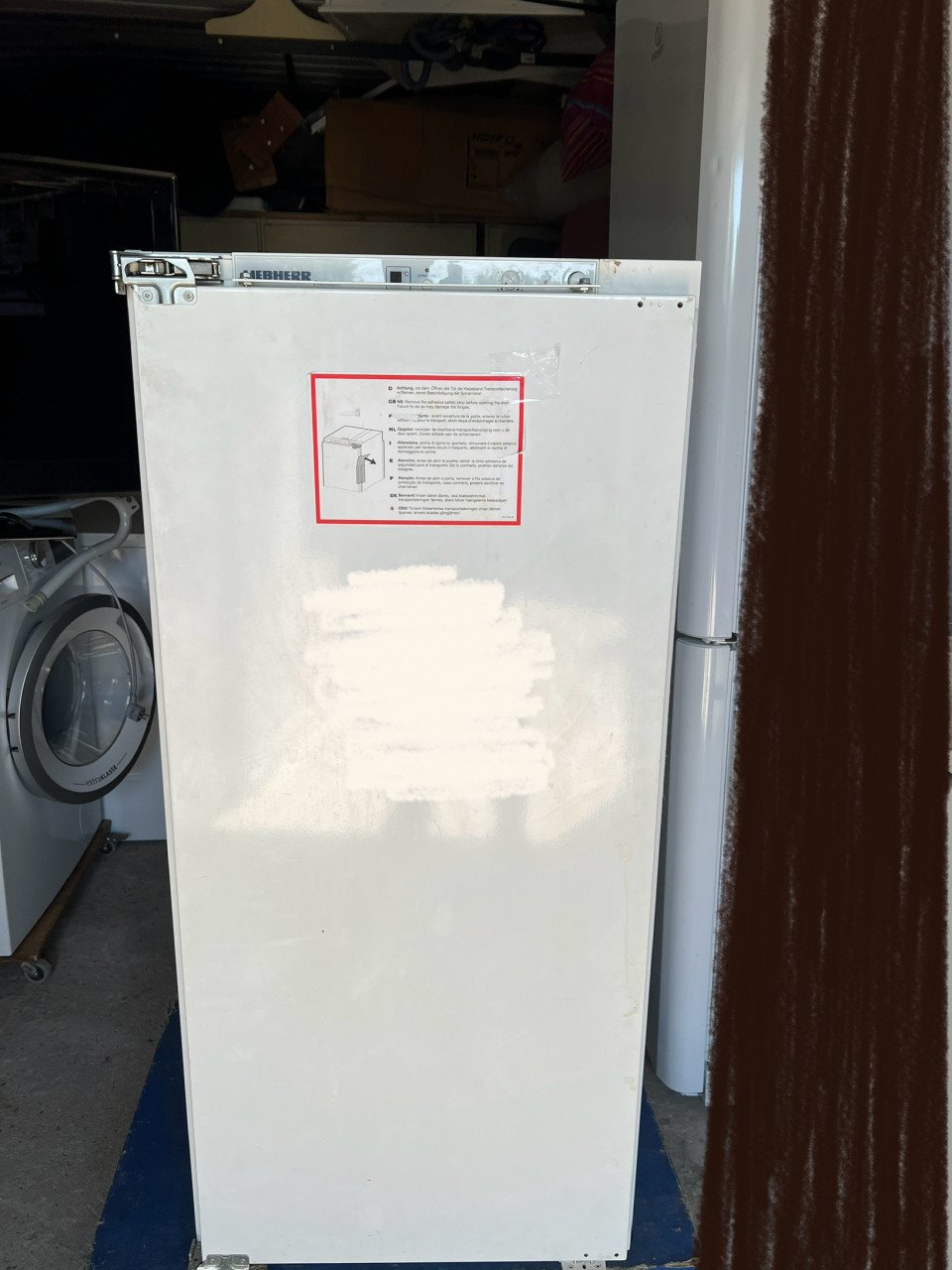 Liebherr inbouw Koelkast met vriesvak 123x60 cm.