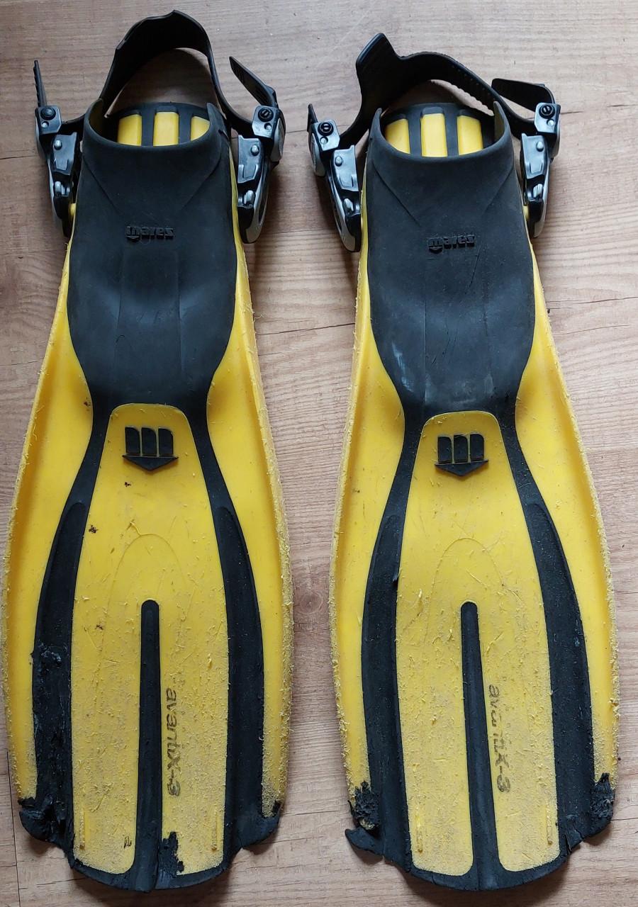 Gele Mares zwem-of duikvliezen maat M regular 42-43