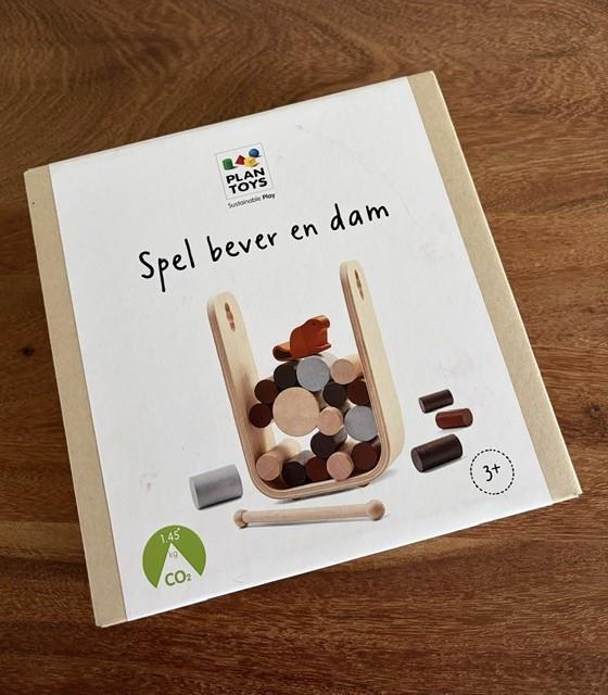 PlanToys | Spel bever en dam | Timber Tumble