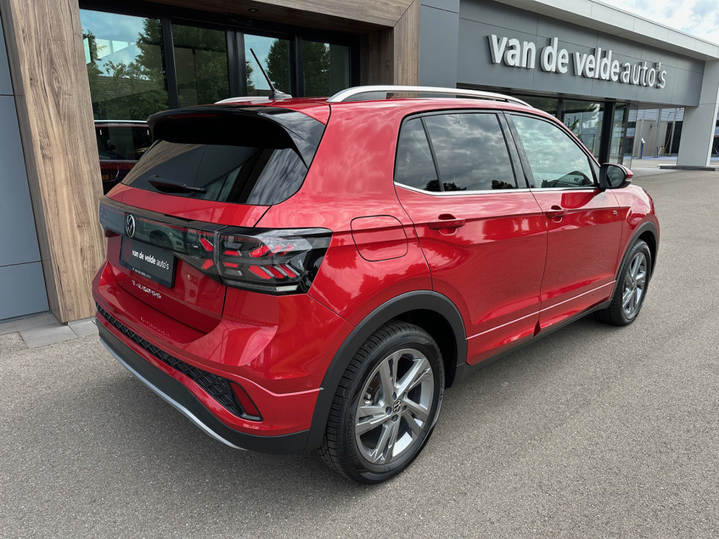 Volkswagen T-cross 1.0 tsi dsg r-line | iq light | dode hoek | keyless | vi