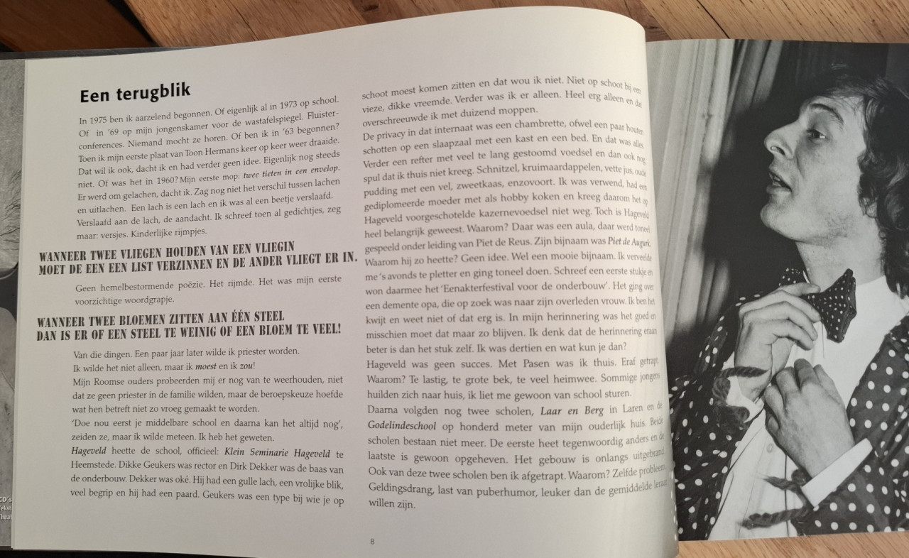 Terugblik, Youp van ’t Hek. Uitg. Thomas Rap/CNR Music, 1999