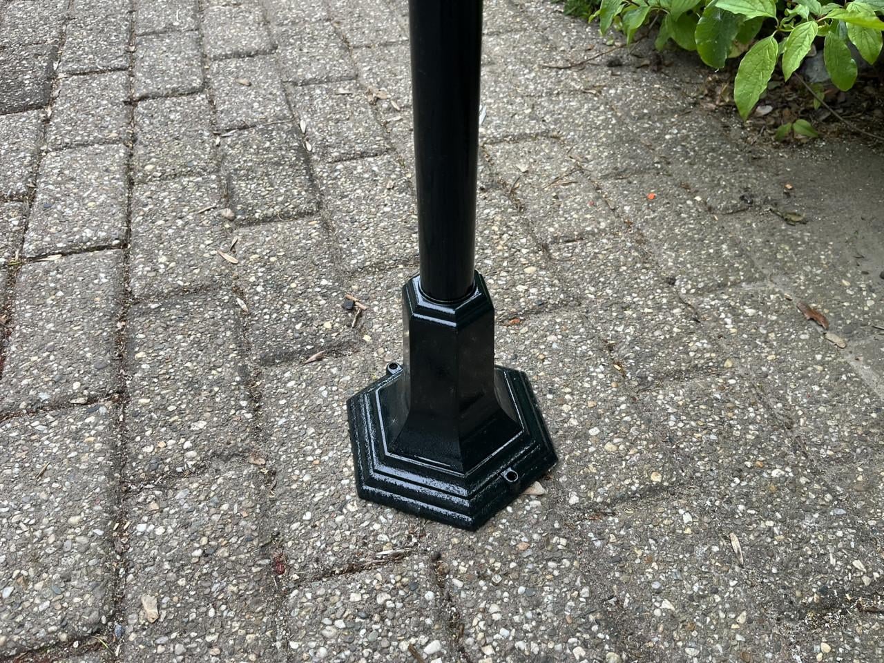 Terraslamp Ancona, aluminium