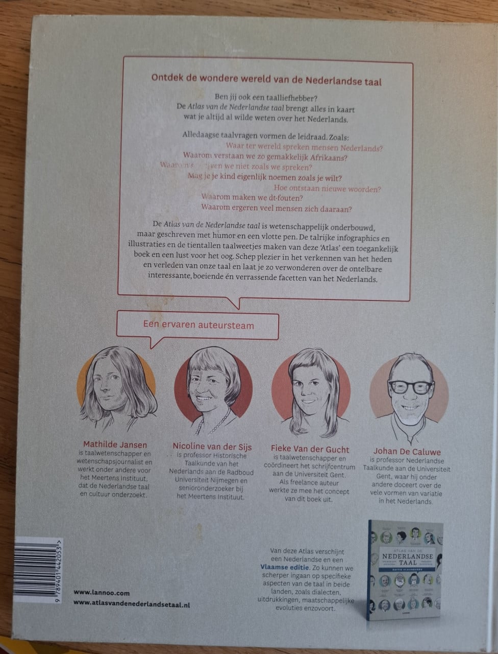 Atlas van de Nederlandse Taal, door Mathilde Jansen e.a.