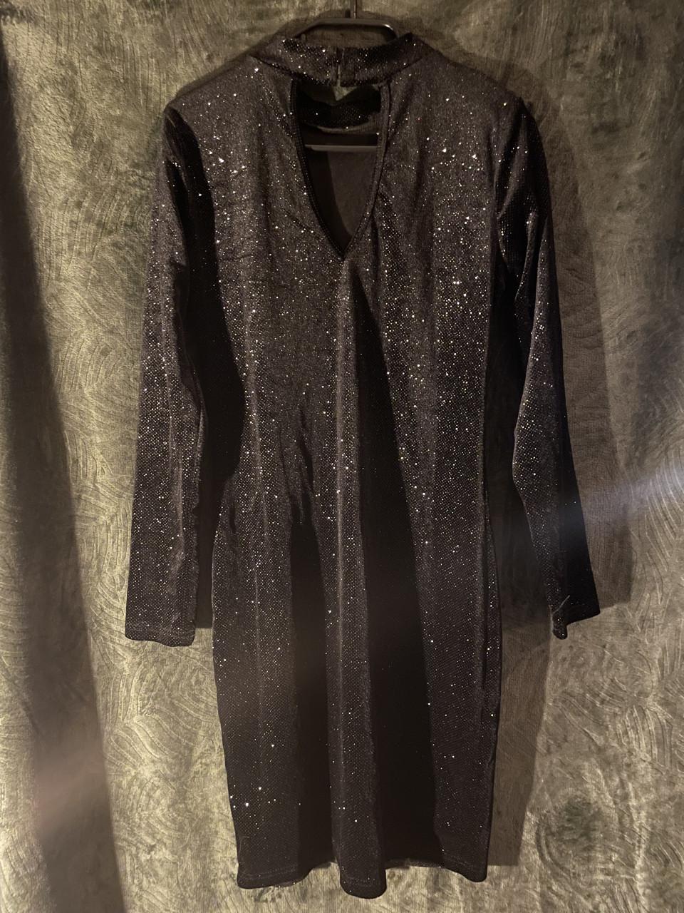 Nieuwe glitterjurk dames