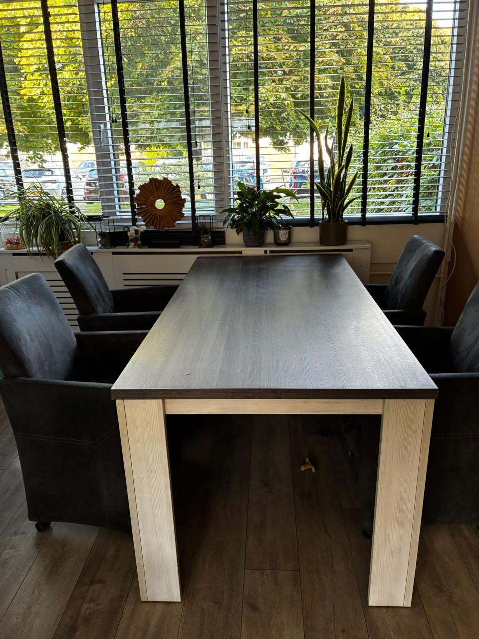 Tafel incl 4 stoelen