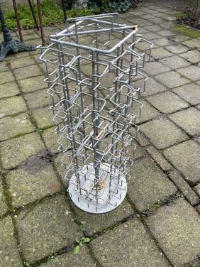 Metalen carrousel uit winkel
