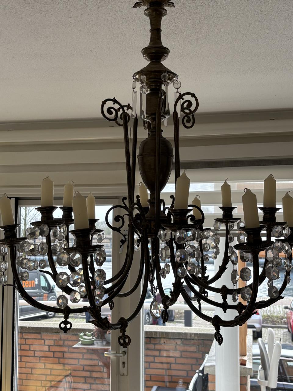 Kroonluchter ( oude gaslamp)