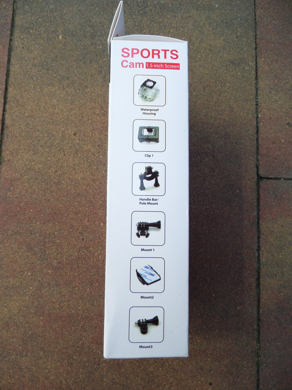 Sports Cam 1.5 Inch Screen HD 1080P