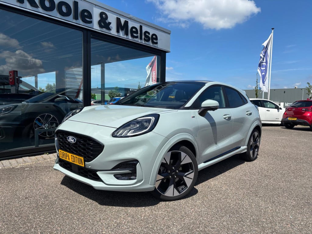 Ford Puma 1.0i ecoboost hybrid 155pk aut. st-line x, winterp. trekhaak, pan