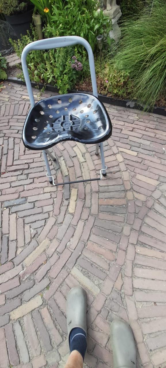 Opklapbaar stoeltje