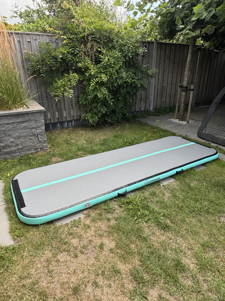 Airtrack met toebehoren