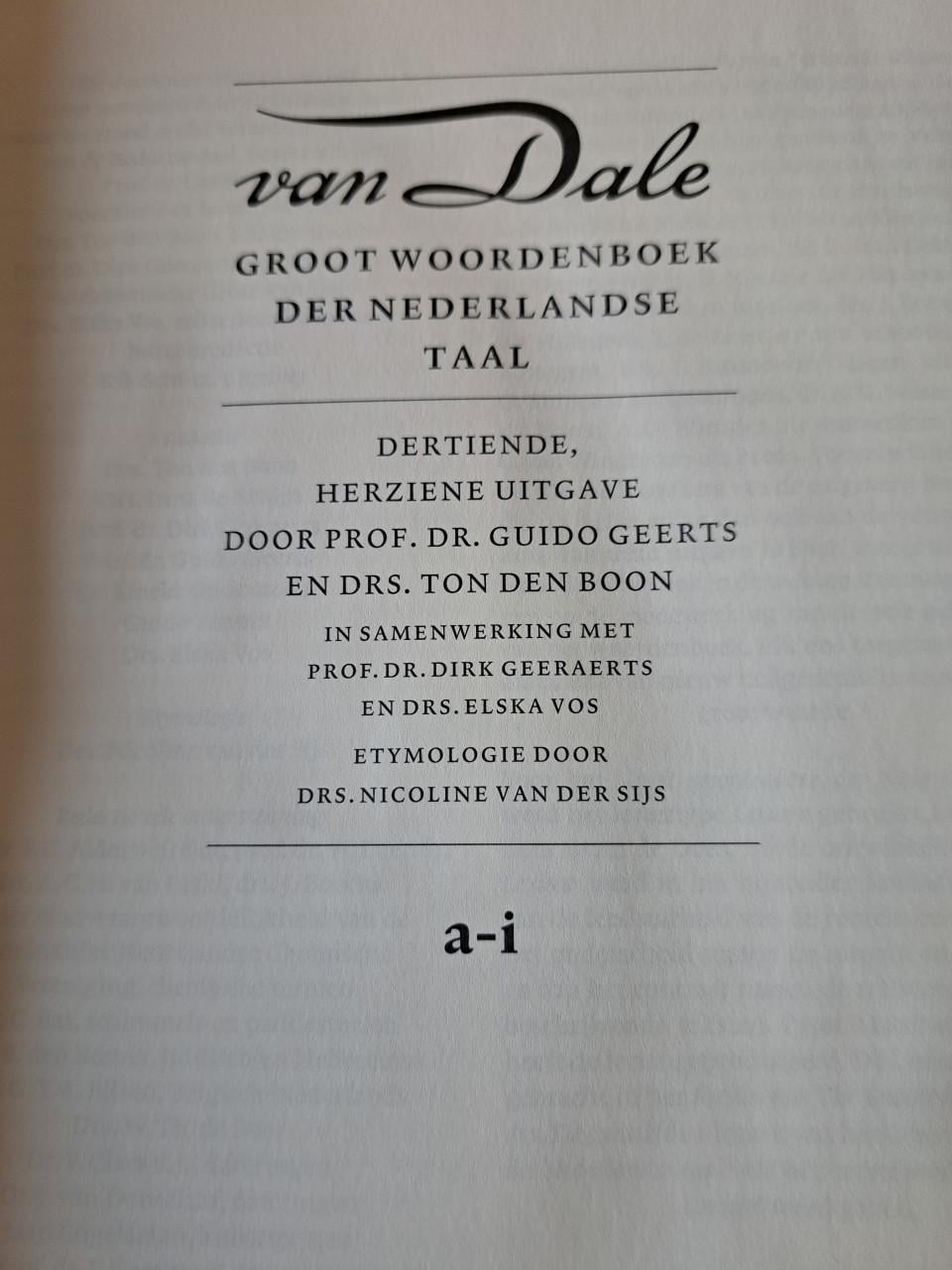 Van Dale woordenboeken