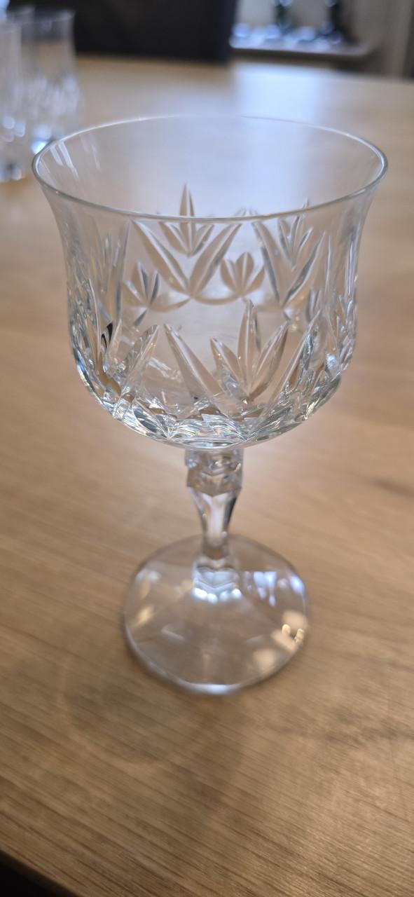 Kristallen glasservies