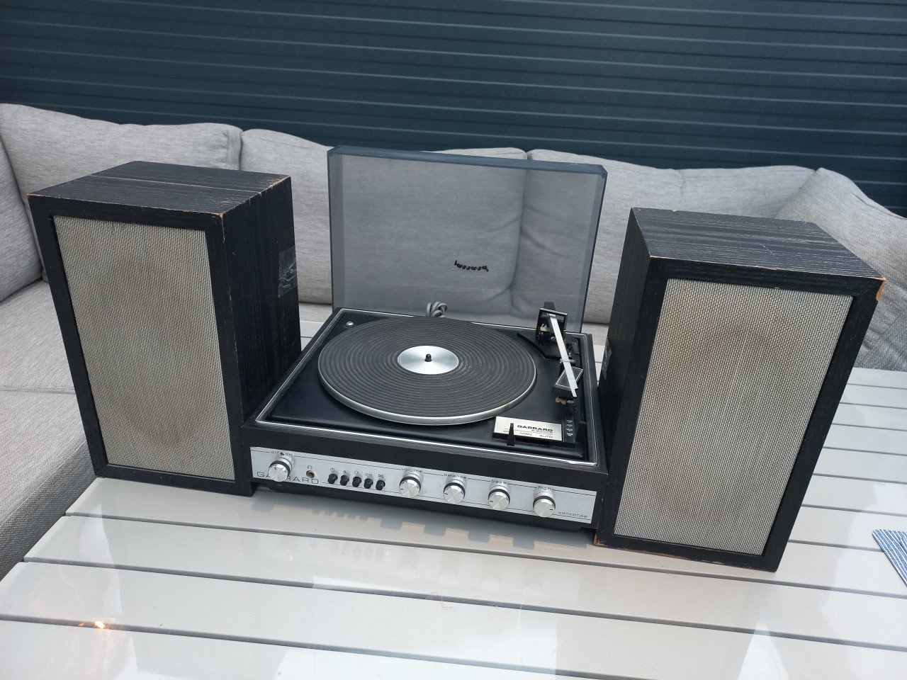 Garrard 6.200 CP platenspeler.