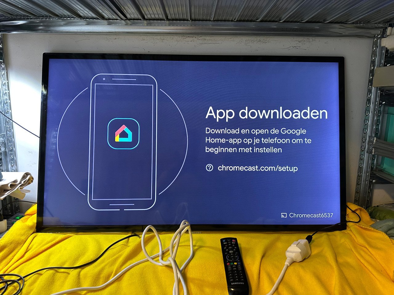 Samsung TV met Chromecast - UE46ES6530S
