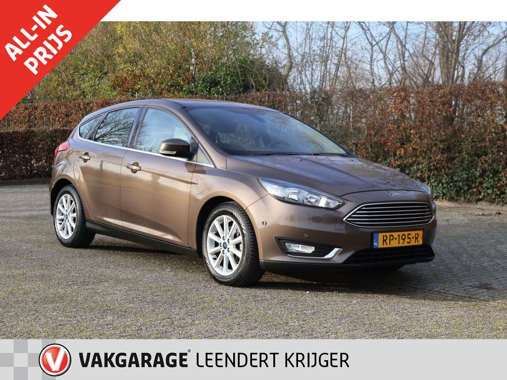 Ford Focus 1.0 titanium rijklaarprijs|bovaggarantie|trekhaak