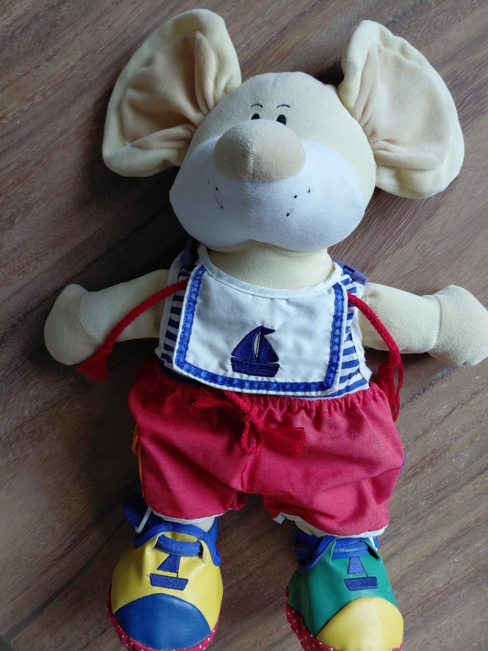 Knuffel / aankleed muis
