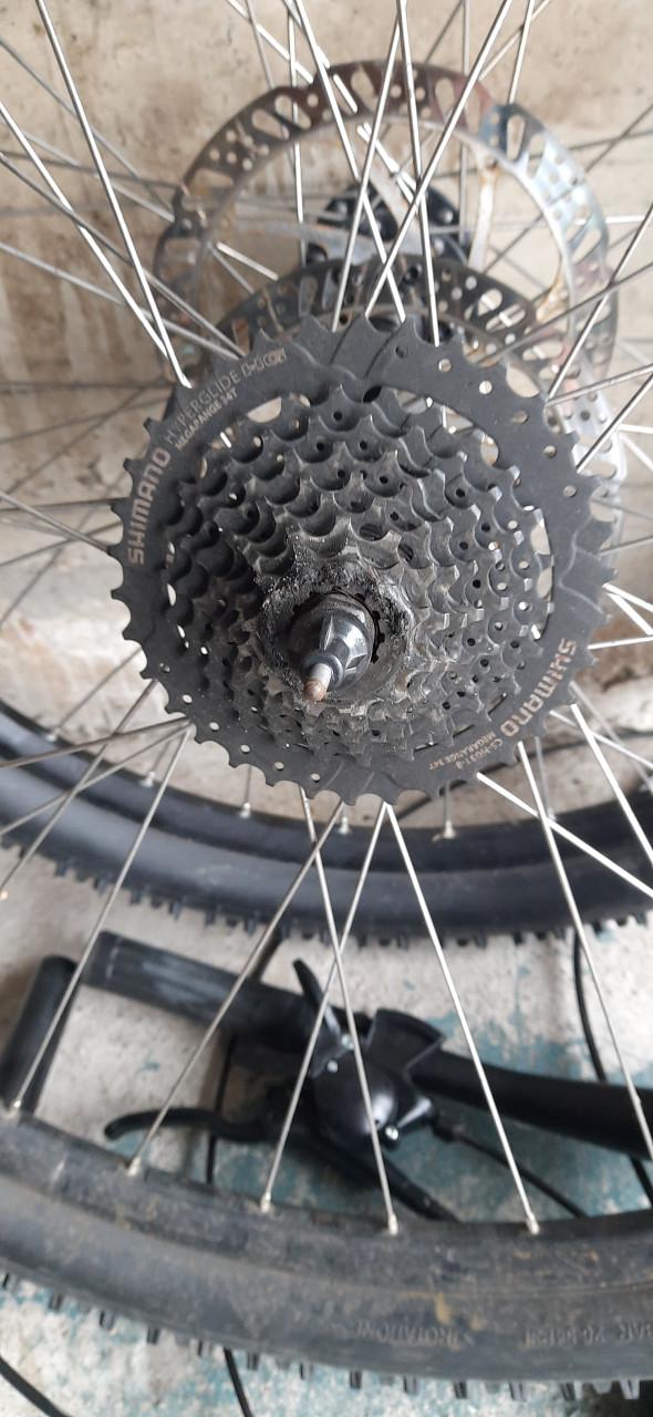 Alle onderdelen van mtb cube 27.5 inch behalve het frame koopje in 1x