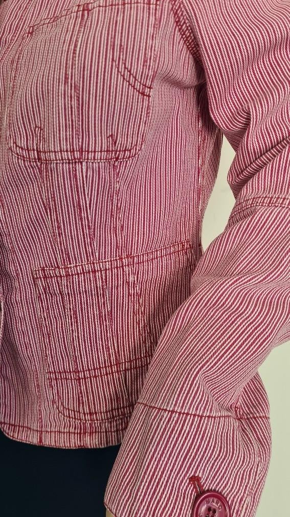 MARC JACOBS: Als nieuw rood-wit jasje maat 6