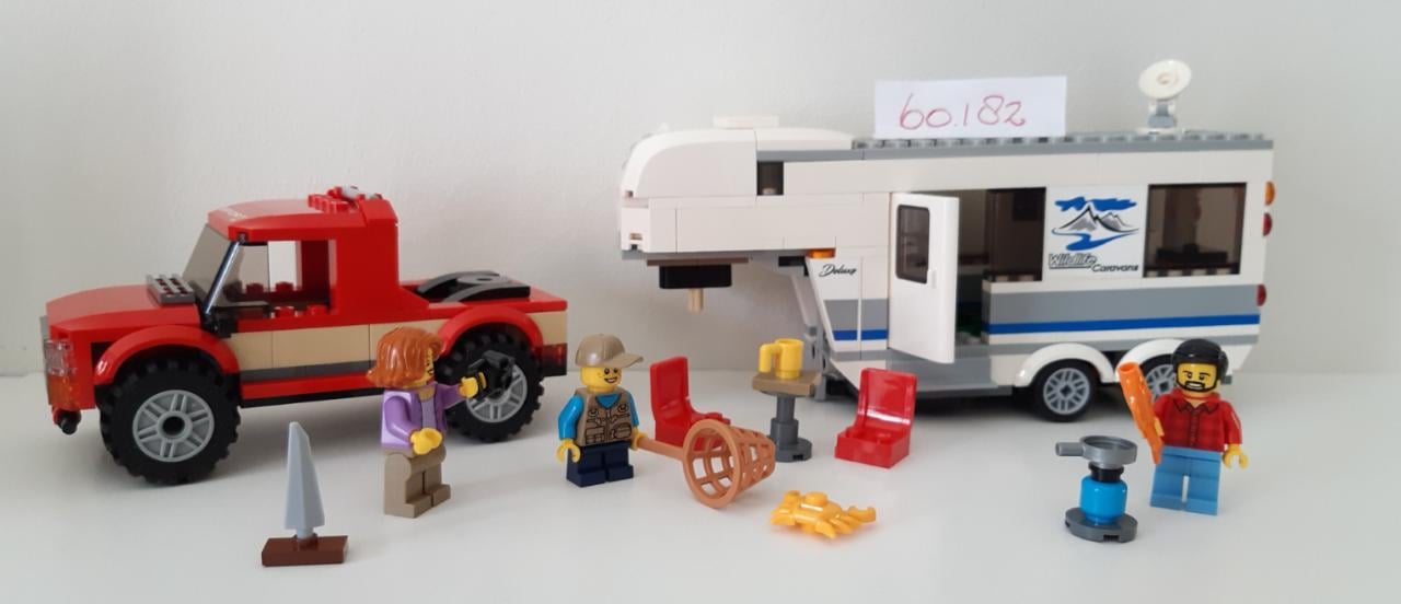 Lego 60182: Pick-uptruck en caravan