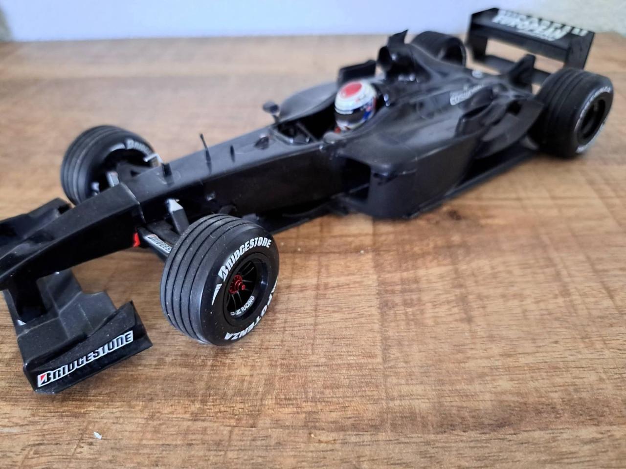 Minichamps 1:18 modelauto van de Minardi PS01 testauto