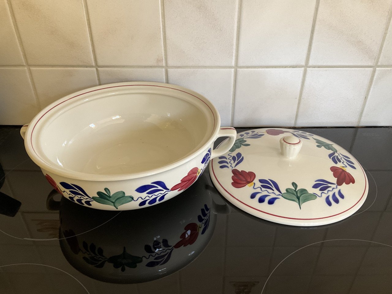 Schaal met deksel van Boerenbont