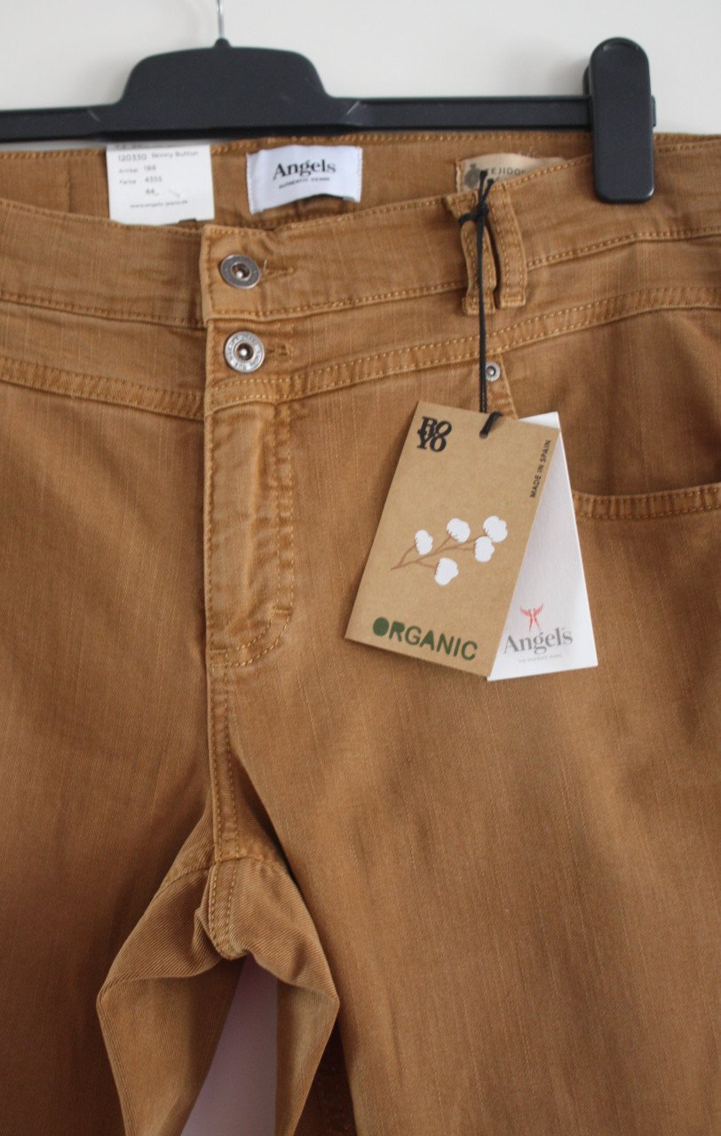 Nieuwe caramelkleurige broek maat 44