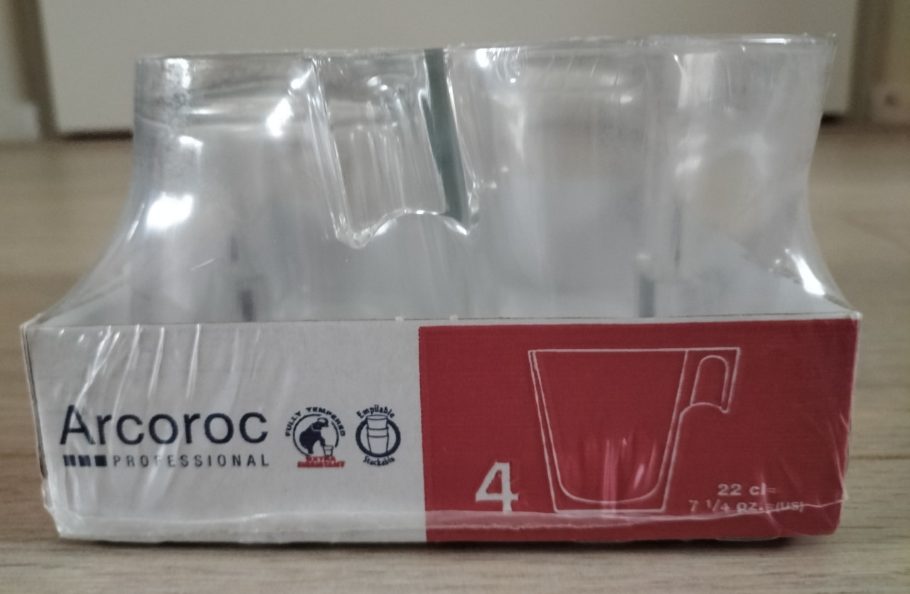 Arcoroc theeglazen