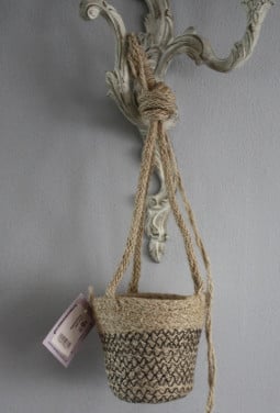 Nieuwe bloempotje hang mandje
