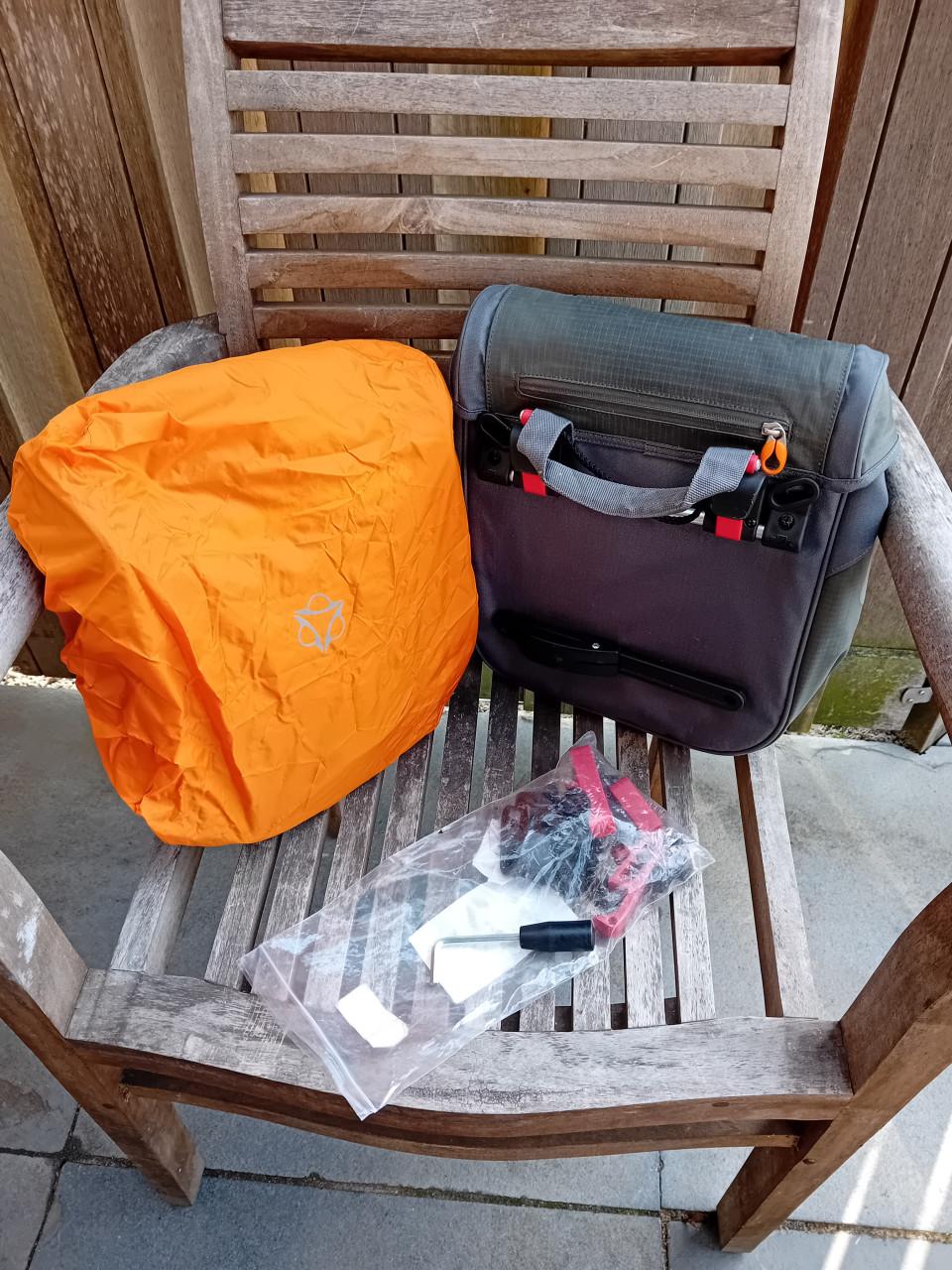 Afneembare fietstassen