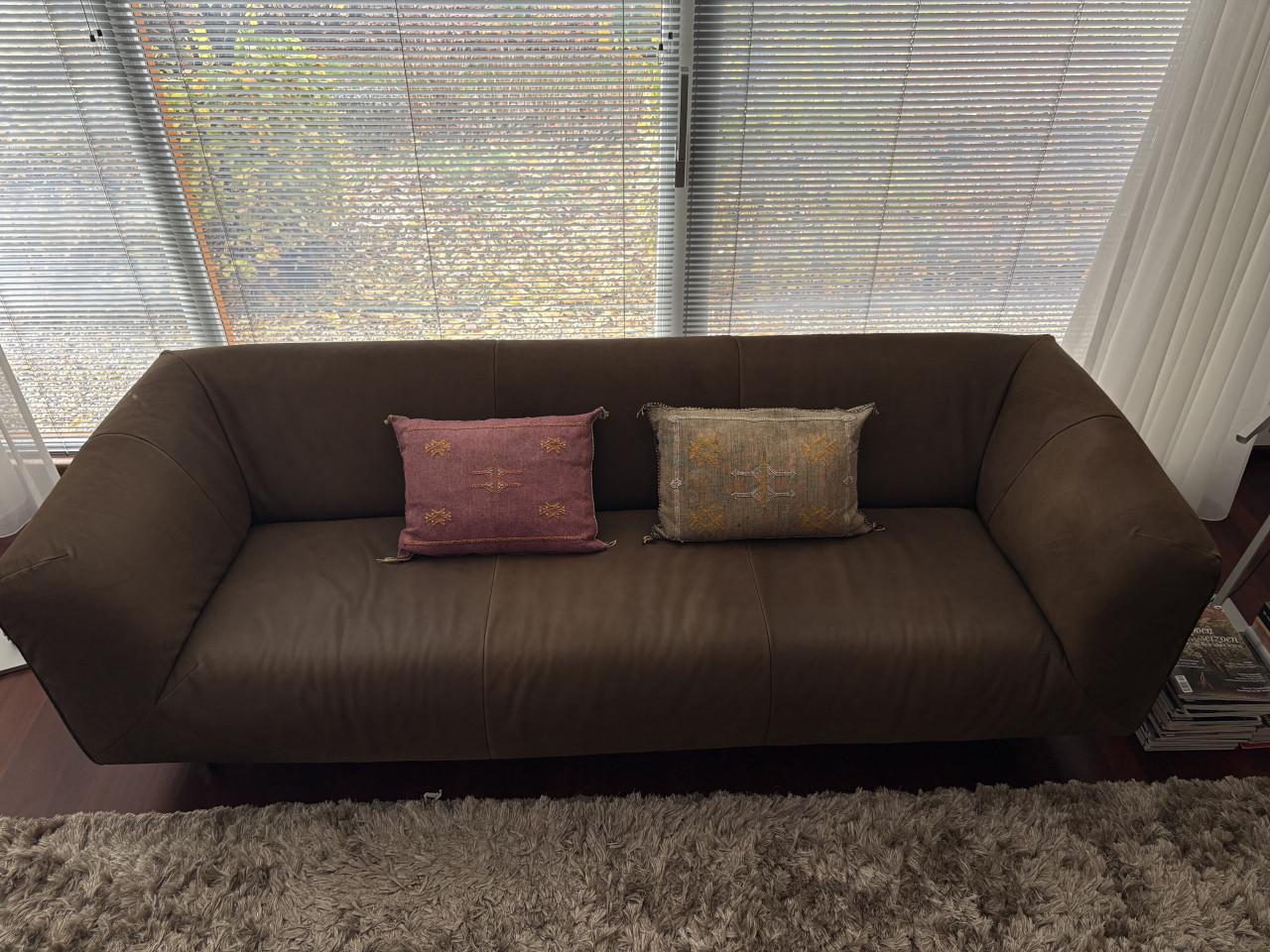 Label Moby Dick 3-zits bank (waterbuffelleer)